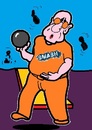 Cartoon: Smash Club (small) by cartoonharry tagged sport,bowling,club,smash