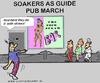 Cartoon: Soakers Guiding (small) by cartoonharry tagged cartoonharry,soaker,guide,drunk,bar,truth