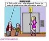 Cartoon: Ten Times Blond (small) by cartoonharry tagged girl,blond,direction,lift,elevator,bet