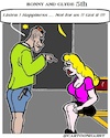 Cartoon: The 5th Bonny and Clyde Story (small) by cartoonharry tagged bonny,clyde