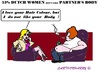 Cartoon: The Mensbody (small) by cartoonharry tagged men,women,beer,body,dislike,hair,toonpool