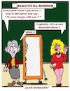Cartoon: The Mirror (small) by cartoonharry tagged mirror,cartoonharry