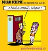 Cartoon: Totally Eclipse (small) by cartoonharry tagged tomorrow,totally,eclipse,earth,moon,sun