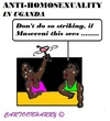 Cartoon: Uganda (small) by cartoonharry tagged uganda,museveni,gays