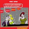 Cartoon: Very Open (small) by cartoonharry tagged open,relationships
