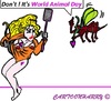 Cartoon: World Animal Day (small) by cartoonharry tagged cute,musquito,mug,worldanimalday,world,animal,day,girl,pick,cartoon,cartoons,cartoonist,cartoonharry,dutch,toonpool