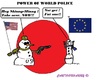 Cartoon: World Police (small) by cartoonharry tagged usa,europe,winter,police,world