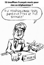 Cartoon: Caricature Herve Morin (small) by Zombi tagged herve,morin,soldat,french,afghanistan