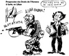 Cartoon: Human Rights go on in Libya (small) by Zombi tagged bhl,syrte,libya,africa,petrol,gas,human,rights,bernard,henri,levy