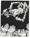 Cartoon: Hands (small) by igor smirnov tagged space