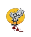 Cartoon: BLOODY CHICK (small) by joschoo tagged blood,chick,berserker