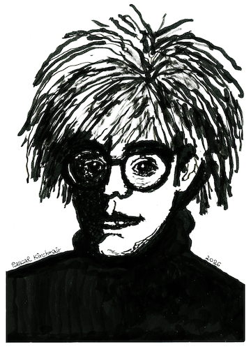 Cartoon: Andy Warhol (medium) by Pascal Kirchmair tagged marilyn,monroe,andy,warhol,la,los,angeles,artist,artiste,artista,kunst,künstler,illustration,figure,drawing,marker,ink,art,arte,dibujo,artwork,tusche,encre,de,chine,inchiostro,tinta,china,ilustracao,ilustracion,zeichnung,bild,picture,colour,color,colors,tuschezeichnung,pascal,kirchmair,cartoon,caricature,karikatur,desenho,disegno,illustrazione,illustratie,dessin,presse,tekening,teckning,cartum,vineta,comica,vignetta,caricatura,portrait,porträt,portret,retrato,ritratto,painting,dipinto,pintura,pittura,peinture,cuadro,quadro,image,imagen,pic,copic,markers,gay,schwul,marilyn,monroe,andy,warhol,la,los,angeles,artist,artiste,artista,kunst,künstler,illustration,figure,drawing,marker,ink,art,arte,dibujo,artwork,tusche,encre,de,chine,inchiostro,tinta,china,ilustracao,ilustracion,zeichnung,bild,picture,colour,color,colors,tuschezeichnung,pascal,kirchmair,cartoon,caricature,karikatur,desenho,disegno,illustrazione,illustratie,dessin,presse,tekening,teckning,cartum,vineta,comica,vignetta,caricatura,portrait,porträt,portret,retrato,ritratto,painting,dipinto,pintura,pittura,peinture,cuadro,quadro,image,imagen,pic,copic,markers,gay,schwul