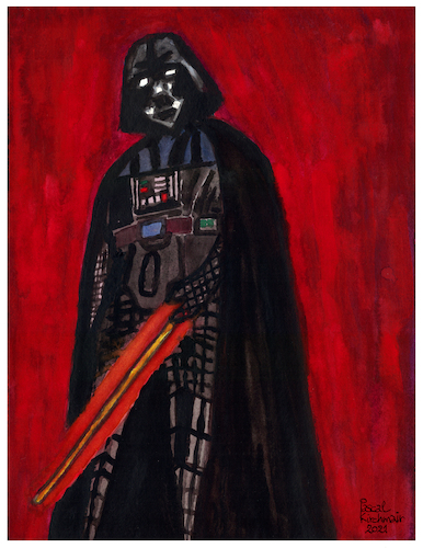 Cartoon: Darth Vader (medium) by Pascal Kirchmair tagged krieg,der,sterne,george,lucas,star,wars,darth,vader,artist,art,arte,kunst,hollywood,illustration,drawing,zeichnung,pascal,kirchmair,cartoon,caricature,karikatur,ilustracion,dibujo,desenho,ink,disegno,ilustracao,illustrazione,illustratie,dessin,de,presse,du,jour,of,the,day,tekening,teckning,cartum,vineta,comica,vignetta,caricatura,portrait,porträt,portret,retrato,ritratto,actor,acting,schauspieler,watercolour,watercolor,aquarell,sith,anakin,skywalker,krieg,der,sterne,george,lucas,star,wars,darth,vader,artist,art,arte,kunst,hollywood,illustration,drawing,zeichnung,pascal,kirchmair,cartoon,caricature,karikatur,ilustracion,dibujo,desenho,ink,disegno,ilustracao,illustrazione,illustratie,dessin,de,presse,du,jour,of,the,day,tekening,teckning,cartum,vineta,comica,vignetta,caricatura,portrait,porträt,portret,retrato,ritratto,actor,acting,schauspieler,watercolour,watercolor,aquarell,sith,anakin,skywalker