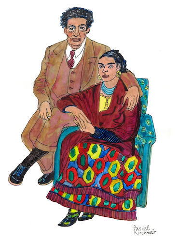 Frida Kahlo and Diego Rivera