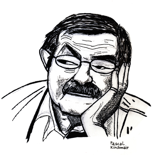 Cartoon: Günter Grass II (medium) by Pascal Kirchmair tagged günter,grass,schriftsteller,cartoon,caricature,portrait,karikatur,günter,grass,schriftsteller,cartoon,caricature,portrait,karikatur