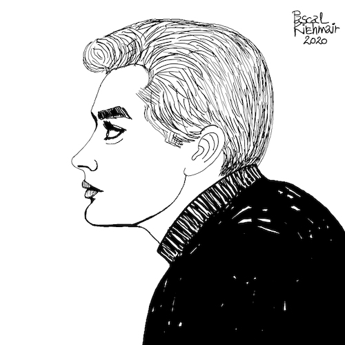 Cartoon: James Dean (medium) by Pascal Kirchmair tagged actors,studio,lee,strasberg,james,dean,east,of,eden,indiana,manhattan,new,york,upper,side,academy,awards,oscar,oscars,author,autor,autore,auteur,filmmaker,artist,art,hollywood,illustration,drawing,zeichnung,pascal,kirchmair,cartoon,caricature,karikatur,ilustracion,dibujo,desenho,ink,disegno,ilustracao,illustrazione,illustratie,dessin,de,presse,du,jour,the,day,tekening,teckning,cartum,vineta,comica,vignetta,caricatura,portrait,porträt,portret,retrato,ritratto,actor,acting,schauspieler,rebell,rebel,without,cause,clue,giant,actors,studio,lee,strasberg,james,dean,east,of,eden,indiana,manhattan,new,york,upper,side,academy,awards,oscar,oscars,author,autor,autore,auteur,filmmaker,artist,art,hollywood,illustration,drawing,zeichnung,pascal,kirchmair,cartoon,caricature,karikatur,ilustracion,dibujo,desenho,ink,disegno,ilustracao,illustrazione,illustratie,dessin,de,presse,du,jour,the,day,tekening,teckning,cartum,vineta,comica,vignetta,caricatura,portrait,porträt,portret,retrato,ritratto,actor,acting,schauspieler,rebell,rebel,without,cause,clue,giant