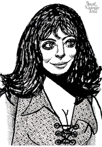 Cartoon: Mariska Veres (medium) by Pascal Kirchmair tagged mariska,veres,shocking,blue,venus,the,rock,roll,star,hall,of,fame,musik,musiker,musician,music,singer,songwriter,composer,illustration,drawing,tusche,tuschezeichnung,zeichnung,pascal,kirchmair,cartoon,caricature,karikatur,ilustracion,dibujo,desenho,ink,disegno,ilustracao,illustrazione,illustratie,dessin,de,presse,du,jour,art,day,tekening,teckning,cartum,vineta,comica,vignetta,caricatura,portrait,portret,retrato,ritratto,porträt,tinta,china,encre,chine,rockstar,mariska,veres,shocking,blue,venus,the,rock,roll,star,hall,of,fame,musik,musiker,musician,music,singer,songwriter,composer,illustration,drawing,tusche,tuschezeichnung,zeichnung,pascal,kirchmair,cartoon,caricature,karikatur,ilustracion,dibujo,desenho,ink,disegno,ilustracao,illustrazione,illustratie,dessin,de,presse,du,jour,art,day,tekening,teckning,cartum,vineta,comica,vignetta,caricatura,portrait,portret,retrato,ritratto,porträt,tinta,china,encre,chine,rockstar