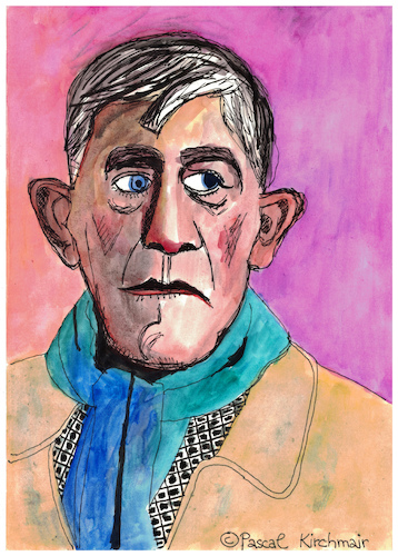 Cartoon: Oskar Kokoschka (medium) by Pascal Kirchmair tagged oskar,kokoschka,caricature,portrait,retrato,karikatur,cartoon,illustration,dibujo,desenho,dessin,zeichnung,vignetta,disegno,portret,pöchlarn,montreux,suisse,svizzera,schweiz,suiza,oskar,kokoschka,caricature,portrait,retrato,karikatur,cartoon,illustration,dibujo,desenho,dessin,zeichnung,vignetta,disegno,portret,pöchlarn,montreux,suisse,svizzera,schweiz,suiza