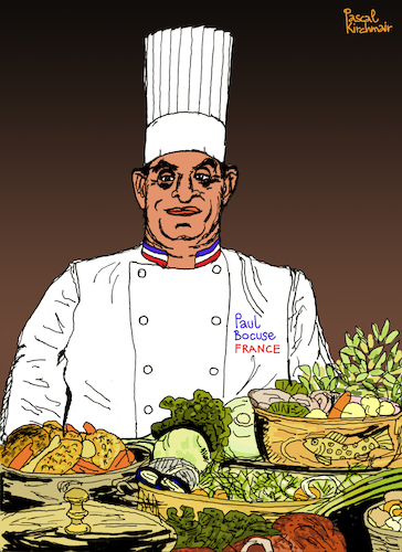 Cartoon: PAUL BOCUSE II (medium) by Pascal Kirchmair tagged monsieur,paul,chef,cuisinier,illustration,caricature,karikatur,drawing,dessin,zeichnung,pascal,kirchmair,desenho,dibujo,ilustracion,ilustracao,illustrazione,illustratie,tekening,teckning,cartoon,portrait,porträt,retrato,ritratto,portret,cartum,art,of,the,day,du,jour,monsieur,paul,chef,cuisinier,illustration,caricature,karikatur,drawing,dessin,zeichnung,pascal,kirchmair,desenho,dibujo,ilustracion,ilustracao,illustrazione,illustratie,tekening,teckning,cartoon,portrait,porträt,retrato,ritratto,portret,cartum,art,of,the,day,du,jour