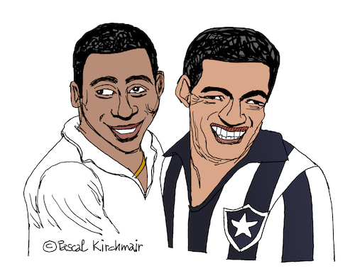 Pele and Garrincha