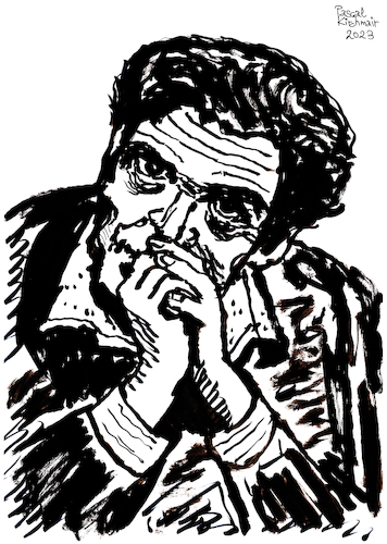 Cartoon: Pier Paolo Pasolini (medium) by Pascal Kirchmair tagged pier,paolo,pasolini,regista,kunst,artwork,ostia,bologna,italia,italie,italy,alfred,hrdlicka,illustration,ink,drawing,tusche,tuschezeichnung,encre,de,chine,tinta,china,inchiostro,nanquim,zeichnung,pascal,kirchmair,cartoon,caricature,karikatur,ilustracion,dibujo,desenho,disegno,ilustracao,illustrazione,illustratie,dessin,presse,du,jour,art,of,the,day,tekening,teckning,cartum,vineta,comica,vignetta,caricatura,portrait,porträt,portret,retrato,ritratto,künstler,wien,austria,österreich,artist,artiste,artista,bildhauer,sculptor,grafiker,zeichner,arte,pier,paolo,pasolini,regista,kunst,artwork,ostia,bologna,italia,italie,italy,alfred,hrdlicka,illustration,ink,drawing,tusche,tuschezeichnung,encre,de,chine,tinta,china,inchiostro,nanquim,zeichnung,pascal,kirchmair,cartoon,caricature,karikatur,ilustracion,dibujo,desenho,disegno,ilustracao,illustrazione,illustratie,dessin,presse,du,jour,art,of,the,day,tekening,teckning,cartum,vineta,comica,vignetta,caricatura,portrait,porträt,portret,retrato,ritratto,künstler,wien,austria,österreich,artist,artiste,artista,bildhauer,sculptor,grafiker,zeichner,arte