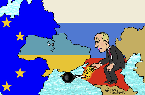 Cartoon: Putin der Zündler (medium) by Pascal Kirchmair tagged pulverfaß,bombe,explosion,flächenbrand,angst,wladimir,putin,russia,ukraine,russland,krim,caricature,karikatur,cartoon,politik,geopolitik,putin,russland,ukraine,krim,schwarzes,meer