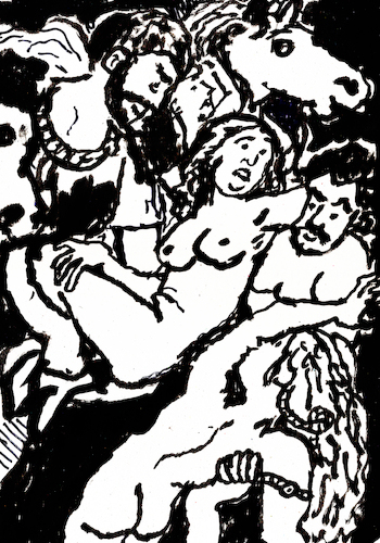 Cartoon: Raub der Töchter des Leukippos (medium) by Pascal Kirchmair tagged der,raub,töchter,des,leukippos,peter,paul,rubens,the,rape,of,daughters,leucippus,artist,artiste,artista,kunst,künstler,illustration,sepia,ink,drawing,tusche,tuschezeichnung,zeichnung,pascal,kirchmair,cartoon,caricature,karikatur,ilustracion,dibujo,desenho,disegno,ilustracao,illustrazione,illustratie,dessin,de,presse,du,jour,art,day,tekening,teckning,cartum,vineta,comica,vignetta,caricatura,portrait,porträt,portret,retrato,ritratto,arte,holland,netherlands,niederlande,amsterdam,flemish,brabant,antwerp,antwerpen,anvers,belgium,sexy,der,raub,töchter,des,leukippos,peter,paul,rubens,the,rape,of,daughters,leucippus,artist,artiste,artista,kunst,künstler,illustration,sepia,ink,drawing,tusche,tuschezeichnung,zeichnung,pascal,kirchmair,cartoon,caricature,karikatur,ilustracion,dibujo,desenho,disegno,ilustracao,illustrazione,illustratie,dessin,de,presse,du,jour,art,day,tekening,teckning,cartum,vineta,comica,vignetta,caricatura,portrait,porträt,portret,retrato,ritratto,arte,holland,netherlands,niederlande,amsterdam,flemish,brabant,antwerp,antwerpen,anvers,belgium,sexy