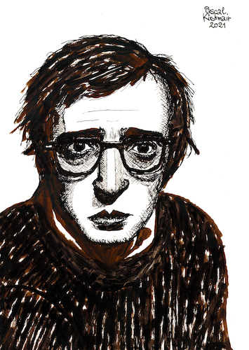 Cartoon: Woody Allen (medium) by Pascal Kirchmair tagged woody,allen,jazz,manhattan,new,york,upper,east,side,academy,awards,oscar,oscars,author,autor,autore,auteur,filmmaker,artist,art,hollywood,parasite,screenwriter,illustration,ink,drawing,sepia,black,and,white,tusche,zeichnung,tuschezeichnung,pascal,kirchmair,cartoon,caricature,karikatur,ilustracion,dibujo,desenho,disegno,ilustracao,illustrazione,illustratie,dessin,de,presse,du,jour,of,the,day,tekening,teckning,cartum,vineta,comica,vignetta,caricatura,portrait,porträt,portret,retrato,ritratto,filmemacher,inchiostro,tinta,china,encre,chine,woody,allen,jazz,manhattan,new,york,upper,east,side,academy,awards,oscar,oscars,author,autor,autore,auteur,filmmaker,artist,art,hollywood,parasite,screenwriter,illustration,ink,drawing,sepia,black,and,white,tusche,zeichnung,tuschezeichnung,pascal,kirchmair,cartoon,caricature,karikatur,ilustracion,dibujo,desenho,disegno,ilustracao,illustrazione,illustratie,dessin,de,presse,du,jour,of,the,day,tekening,teckning,cartum,vineta,comica,vignetta,caricatura,portrait,porträt,portret,retrato,ritratto,filmemacher,inchiostro,tinta,china,encre,chine