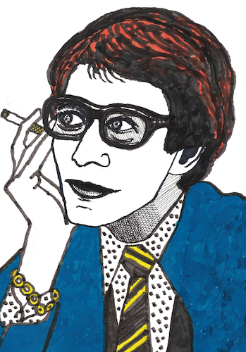 Cartoon: Yves Saint Laurent (medium) by Pascal Kirchmair tagged yves,saint,laurent,ysl,portrait,ink,drawing,dibujo,desenho,tusche,zeichnung,dessin,arte,art,kunst,artwork,porträt,retrato,style,couturier,haute,couture,fashion,mode,label,moda,vogue,illustration,pascal,kirchmair,political,cartoon,caricature,karikatur,ilustracion,disegno,ilustracao,illustrazione,illustratie,de,presse,tekening,teckning,cartum,vineta,comica,vignetta,caricatura,ritratto,portret,yves,saint,laurent,ysl,portrait,ink,drawing,dibujo,desenho,tusche,zeichnung,dessin,arte,art,kunst,artwork,porträt,retrato,style,couturier,haute,couture,fashion,mode,label,moda,vogue,illustration,pascal,kirchmair,political,cartoon,caricature,karikatur,ilustracion,disegno,ilustracao,illustrazione,illustratie,de,presse,tekening,teckning,cartum,vineta,comica,vignetta,caricatura,ritratto,portret