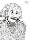 Cartoon: Albert Einstein (small) by Pascal Kirchmair tagged albert,einstein,theory,of,relativity,illustration,drawing,zeichnung,pascal,kirchmair,cartoon,caricature,karikatur,ilustracion,dibujo,desenho,ink,disegno,ilustracao,illustrazione,illustratie,dessin,de,presse,du,jour,art,the,day,tekening,teckning,cartum,vineta,comica,vignetta,caricatura,portrait,retrato,ritratto,portret,princeton,ulm,gravitation,relativitätstheorie,genius,genie,mastermind,wiz,whizz,whiz,genio,porträt