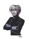 Cartoon: Andy Warhol (small) by Pascal Kirchmair tagged andy,warhol,pop,art,studio,54,new,york,city,artist,caricature,karikatur,portrait,aquarell,watercolour,manhattan,usa,grafiker