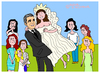 Cartoon: George Clooney (small) by Pascal Kirchmair tagged amal alamuddin hochzeit cartoon karikatur george clooney mariage dessin humour humoristique caricature