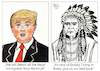 Cartoon: Illegale Einwanderung (small) by Pascal Kirchmair tagged einwanderung,ausländer,strangers,stranger,illegale,einwanderer,illegal,immigration,big,kahuna,donald,trump,immigrants,sioux,apache,native,american,usa,sachem,indian,chief,chieftain,indio,indianerhäuptling,indianer,of,america,porträt,portrait,retrato,illustration,ilustracion,ilustracao,pascal,kirchmair,ink,drawing,dessin,desenho,dibujo,zeichnung,cartoon,caricature,karikatur,disegno,illustrazione,illustratie,de,presse,du,jour,tekening,teckning,cartum,vineta,comica,vignetta,caricatura,portret,ritratto,kunst,art,arte,artwork