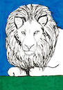 Cartoon: Lion King (small) by Pascal Kirchmair tagged lion,leao,leon,leo,leone,löwe,dessin,zeichnung,portrait,retrato,ritratto,porträt,art,arte,kunst,predator,raubkatze,predateur,felin,felino,fauve,predador,predatore,big,cat,cats,katzen,gatos,gatti,chats,illustration,ink,drawing,pascal,kirchmair,cartoon,caricature,karikatur,ilustracion,dibujo,desenho,disegno,ilustracao,illustrazione,illustratie,de,presse,tekening,teckning,cartum,vineta,comica,vignetta,caricatura,tusche,tuschezeichnung