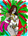 Cartoon: Rainha do Carnaval (small) by Pascal Kirchmair tagged rainha,do,carnaval,de,bateria,frente,da,escola,samba,caprichosos,pilares,no,desfile,carnival,love,liebe,amore,amour,passion,passione,pasion,ardor,paixao,karneval,carioca,brasilianerin,rio,janeiro,copa,cabana,tänzerin,dancer,danseuse,brazil,brasil,bresil,brasile,burlesque,show,ink,drawing,tusche,zeichnung,lingerie,art,arte,kunst,caricatura,cartoon,caricature,karikatur,illustration,dessin,pascal,kirchmair,portrait,retrato,ritratto,dibujo,desenho,powerfrau,sexy,girl,sensual,sabrosa,ilustracion,ilustracao,woman,porträt,sensuelle,sex,sexo,erotik,erotic,erotismo,eroticism,erotisme,erotica,femme,frau