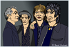Cartoon: The Rolling Stones (small) by Pascal Kirchmair tagged rolling,stones,mick,jagger,keith,richards,ronnie,wood,charlie,watts,cartoon,caricature,karikatur,portraits,dibujo,retratos,zeichnung,illustration,drawing,dessin,desenho,disegno