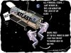 Cartoon: ATLAST (small) by kar2nist tagged atlast,telescope,nasa,aliens,space
