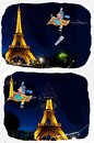 Cartoon: Beheading Eiffel (small) by kar2nist tagged eiffel,accidents,carpet,flying