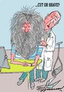 Cartoon: cut or shave (small) by kar2nist tagged hair,cut,shave,barber