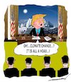 Cartoon: global warming (small) by kar2nist tagged usa president trump global warming