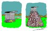 Cartoon: rising bins (small) by kar2nist tagged waste,bins
