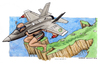 Cartoon: F 35 low cost (small) by Niessen tagged f35 aereo guerra italia militare plane war italy military flugzeug krieg italien militär