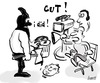 Cartoon: Cut ! (small) by berti tagged schnitt,cut,film,regie,gimp