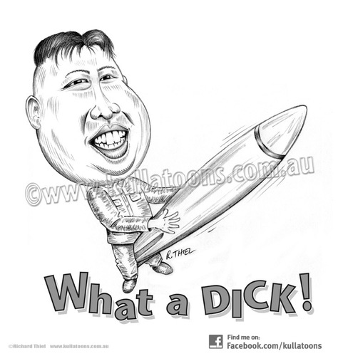Cartoon: What a DICK! (medium) by kullatoons tagged north,korea,leader