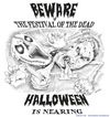 Cartoon: Festival of the Dead - Halloween (small) by kullatoons tagged halloween,ghosts,dead,scary,zombie,blood,gore,horror