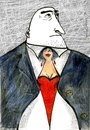 Cartoon: Tie (small) by galina_pavlova tagged woman