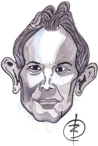 Cartoon: Tony Blair (medium) by Strassengalerie tagged minister,prime,england