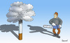 Cartoon: eradicate smoking (small) by Saeedsadeghi tagged saeed sadeghi saeedartoon