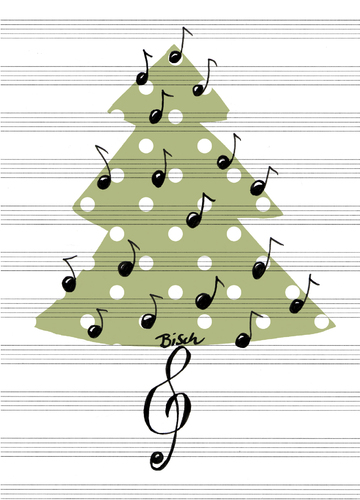 musikalischer Weihnachtsbaum