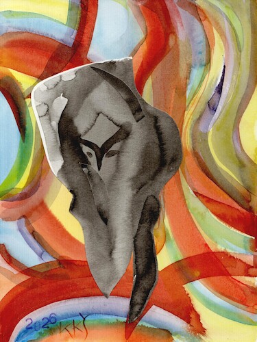 Cartoon: Aqua collage 2 (medium) by Kestutis tagged collage,dada,art,figure,kunst,kestutis,lithuania